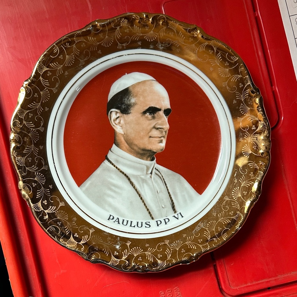 Paulus PP VI Plate